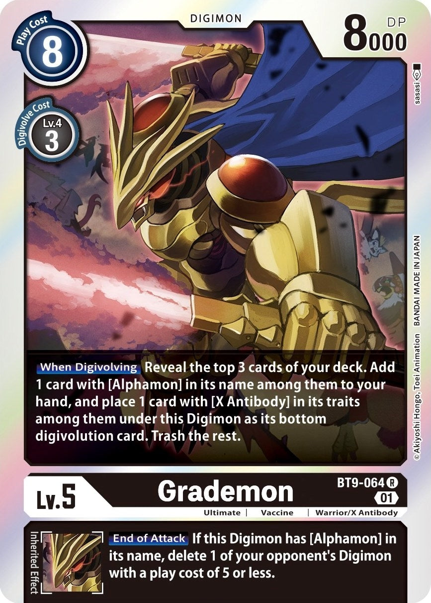 Grademon (9064) [BT09] - Digimon Card Game Single