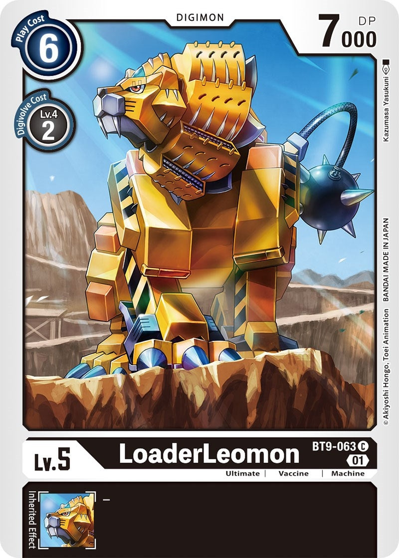 LoaderLeomon (9063) [BT09] - Digimon Card Game Single