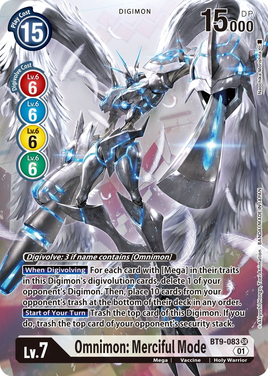 Omnimon: Merciful Mode (Alternate Art) (9083) [BT09] - Digimon Card Game Single