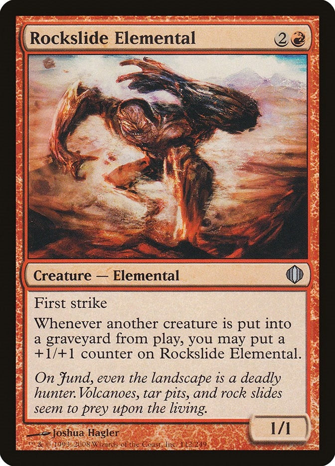Rockslide Elemental (112) [ALA] - MTG Single