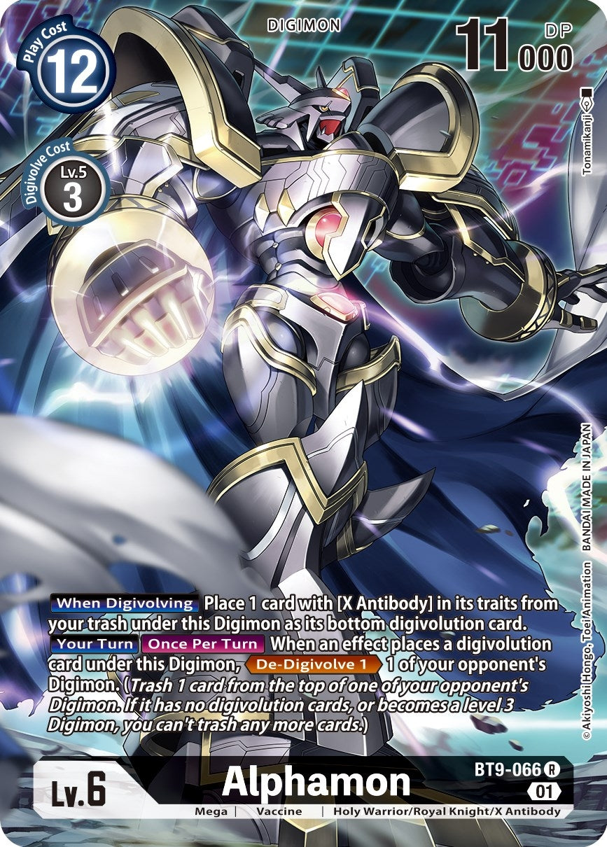 Alphamon (Alternate Art) (9066) [BT09] - Digimon Card Game Single