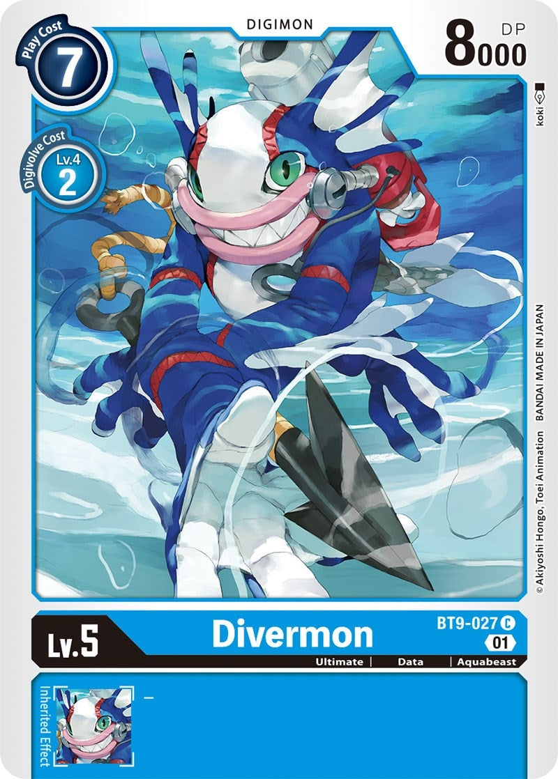 Divermon (9027) [BT09] - Digimon Card Game Single