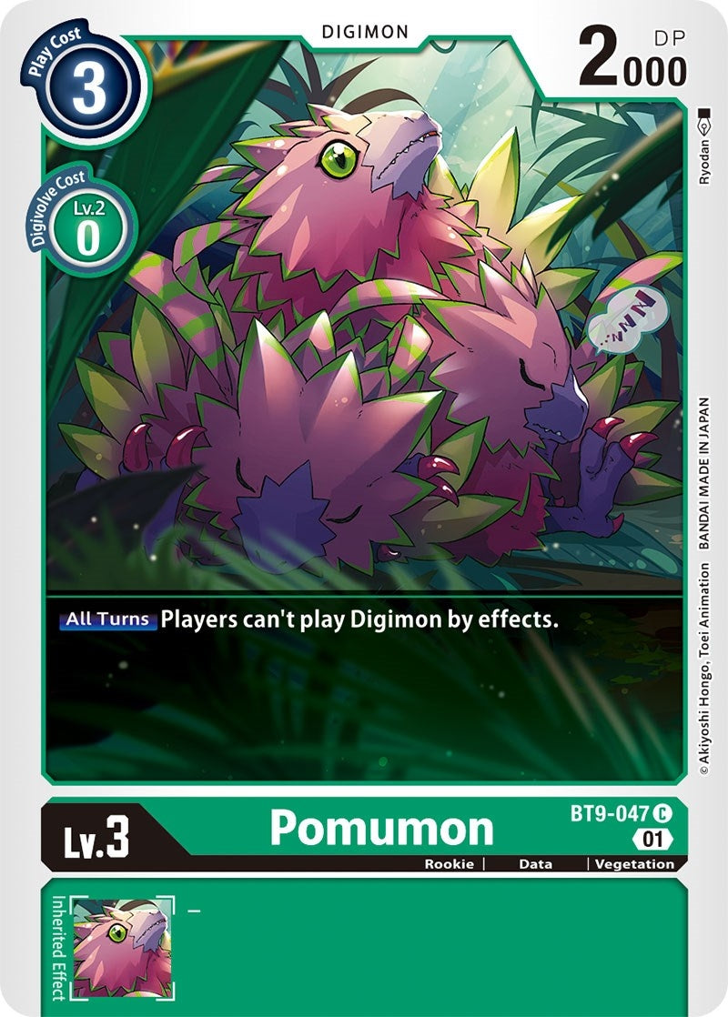 Pomumon (9047) [BT09] - Digimon Card Game Single