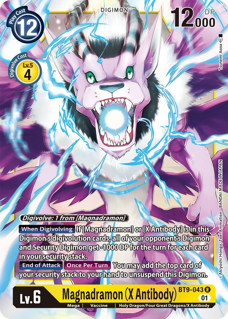 Magnadramon (X Antibody) (9043) [BT09] - Digimon Card Game Single