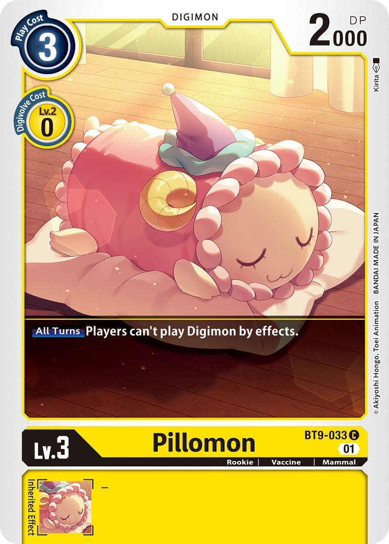 Pillomon (9033) [BT09] - Digimon Card Game Single