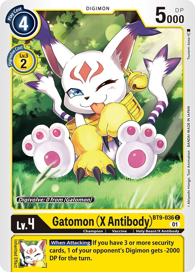 Gatomon (X Antibody) (9036) [BT09] - Digimon Card Game Single
