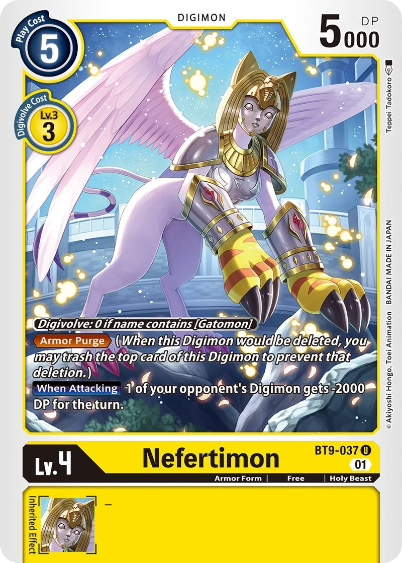 Nefertimon (9037) [BT09] - Digimon Card Game Single