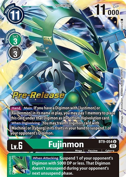 Fujinmon (9054) [BT09_PR] - Digimon Card Game Single