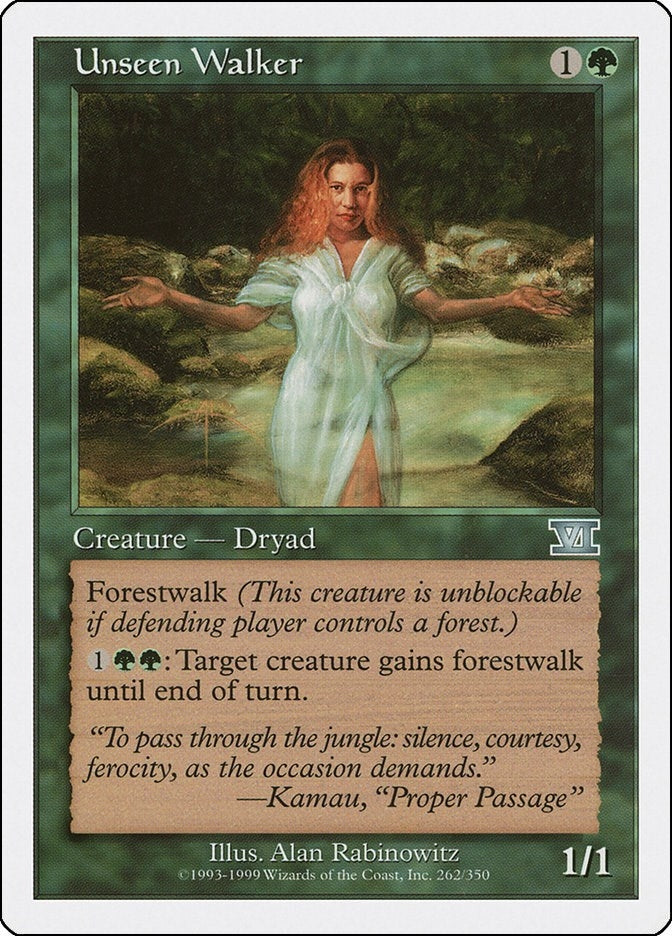 Unseen Walker (262) [6ED] - MTG Single