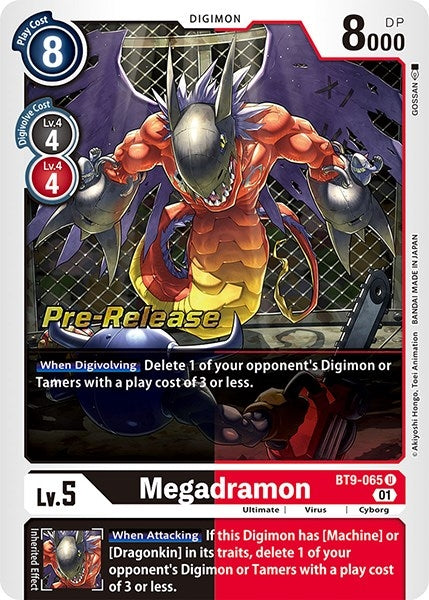 Megadramon (9065) [BT09_PR] - Digimon Card Game Single