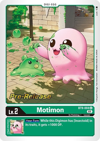 Motimon (9004) [BT09_PR] - Digimon Card Game Single