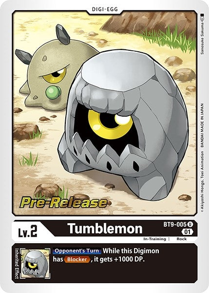 Tumblemon (9005) [BT09_PR] - Digimon Card Game Single