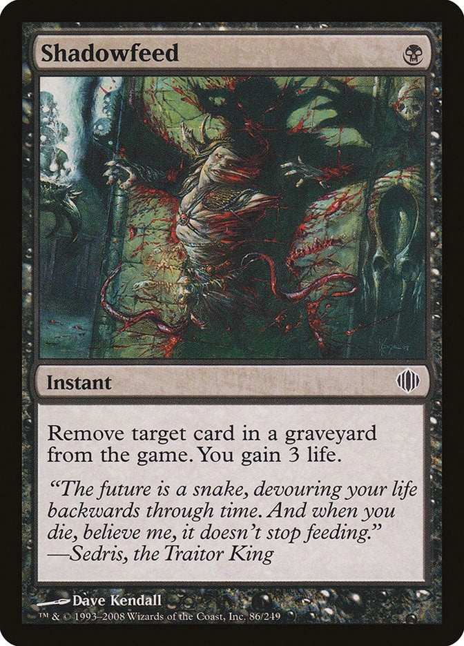 Shadowfeed (86) [ALA] - MTG Single
