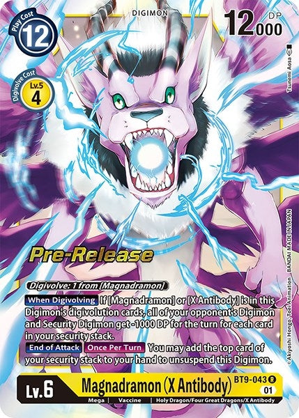 Magnadramon (X Antibody) (9043) [BT09_PR] - Digimon Card Game Single