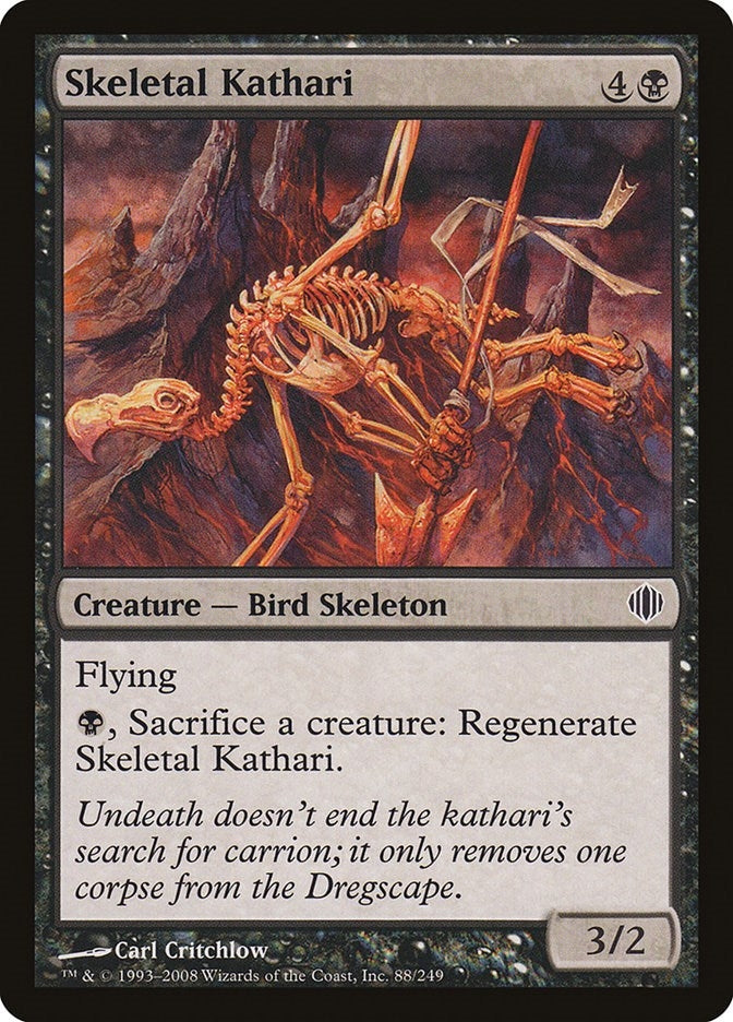 Skeletal Kathari (88) [ALA] - MTG Single