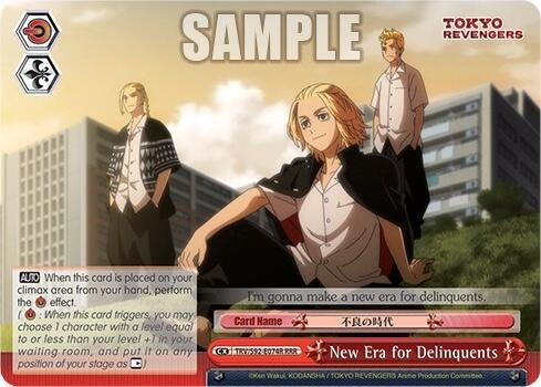 New Era for Delinquents (RRR) (92074) [TRV] - Weiss Schwarz Single