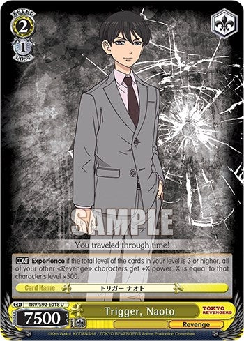 Trigger Naoto (92018) [TRV] - Weiss Schwarz Single