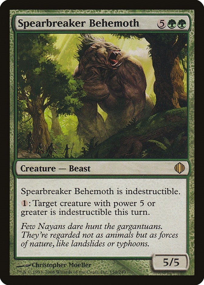 Spearbreaker Behemoth (150) [ALA] - MTG Single