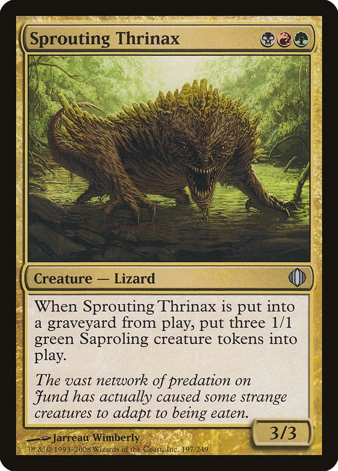 Sprouting Thrinax (197) [ALA] - MTG Single
