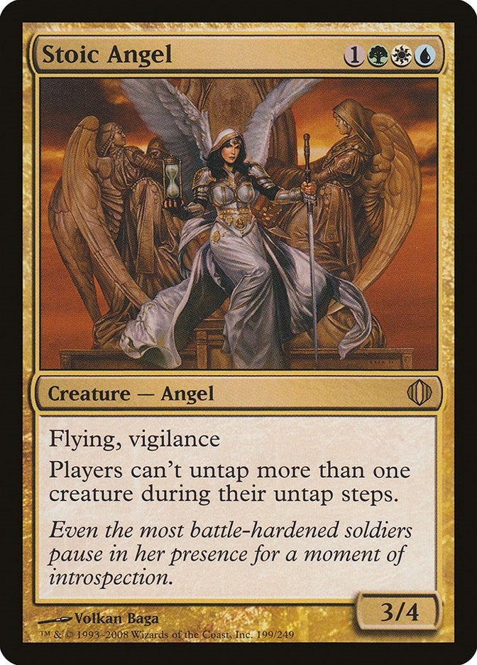 Stoic Angel (199) [ALA] - MTG Single