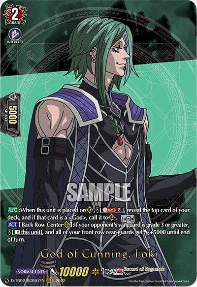 God of Cunning Loki (RGR) (207) [D-TB02] - Cardfight Vanguard Single