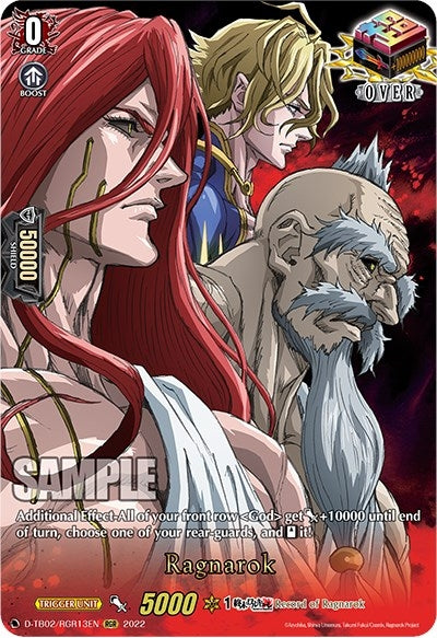 Ragnarok (RGR) (13) (213) [D-TB02] - Cardfight Vanguard Single