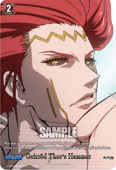 Geirrod Thor’s Hammer (RGR) (235) [D-TB02] - Cardfight Vanguard Single