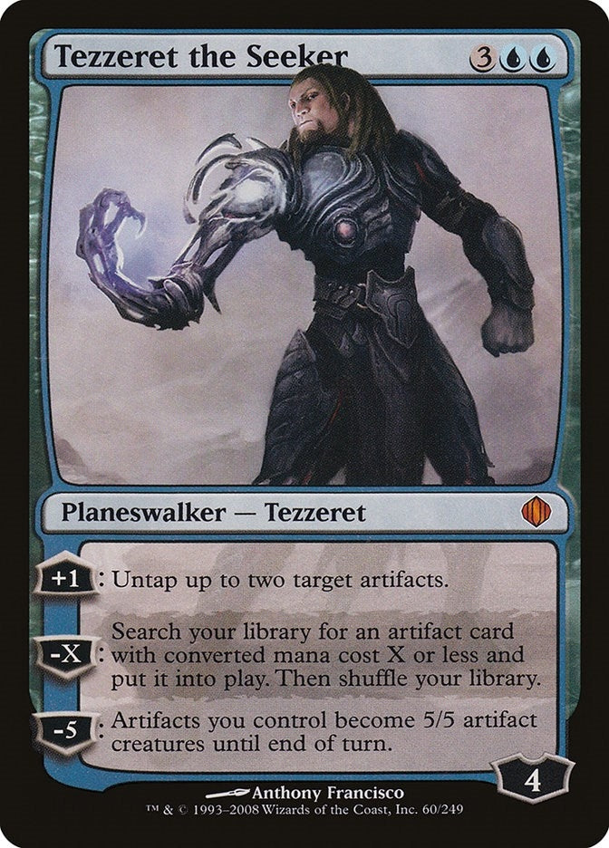 Tezzeret the Seeker (60) [ALA] - MTG Single