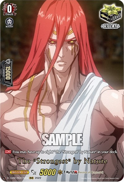 The ’Strongest’ by Nature (RGR) (270) [D-TB02] - Cardfight Vanguard Single