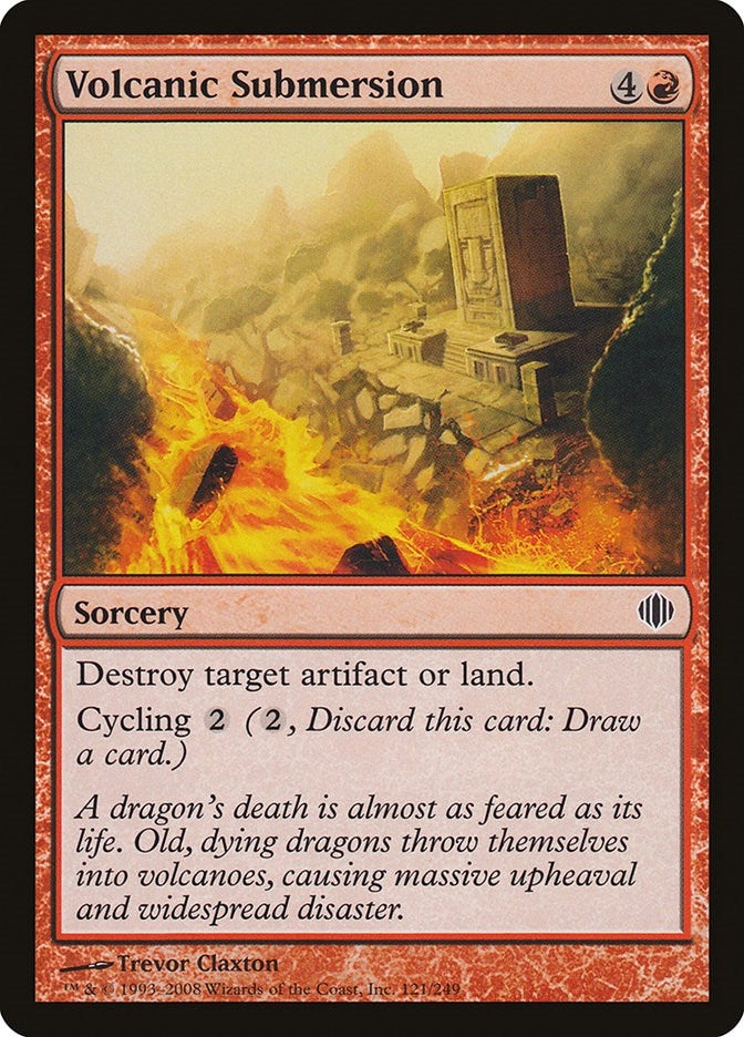Volcanic Submersion (121) [ALA] - MTG Single