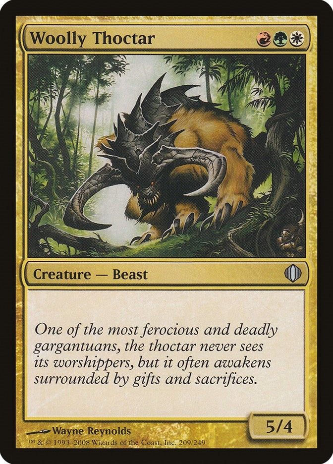 Woolly Thoctar (209) [ALA] - MTG Single