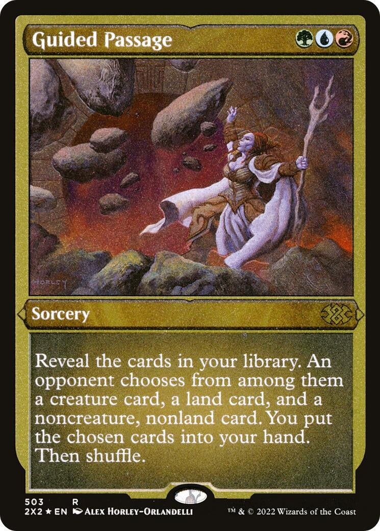 Guided Passage (Foil Etched) (503) [2X2] - MTG Single