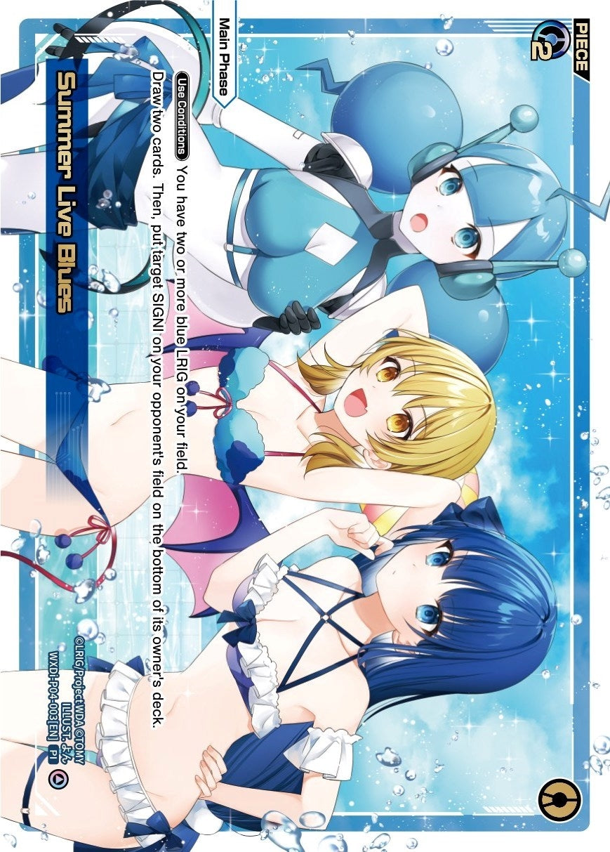 Summer Live Blues (4003) [WXDi-P04] - WIXOSS Single