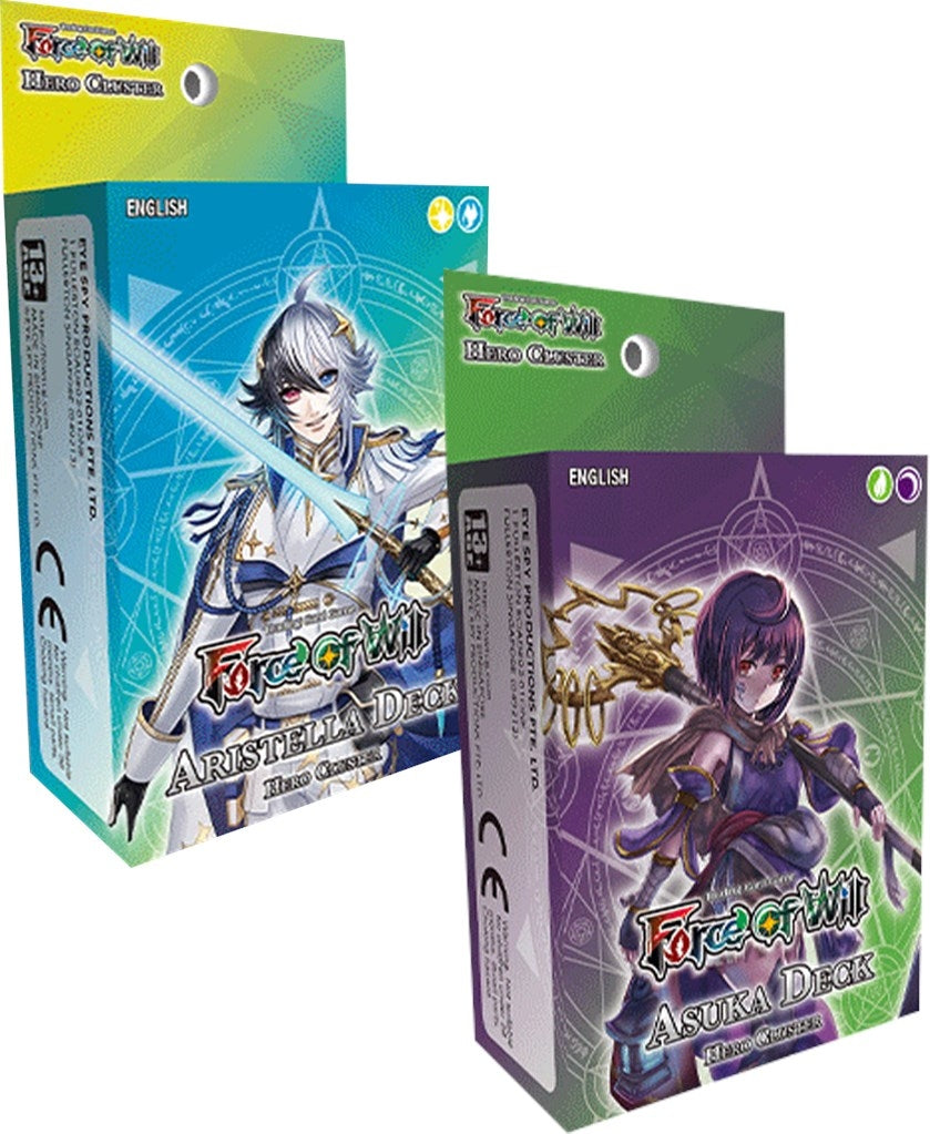 Aristella & Asuka Starter Deck [Set of 2] [HSD] - Force of Will Sealed