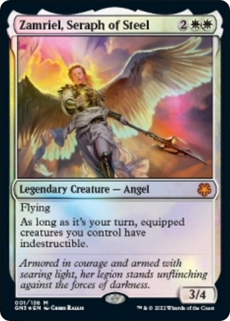 Zamriel Seraph of Steel (1) [GN3] - MTG Single