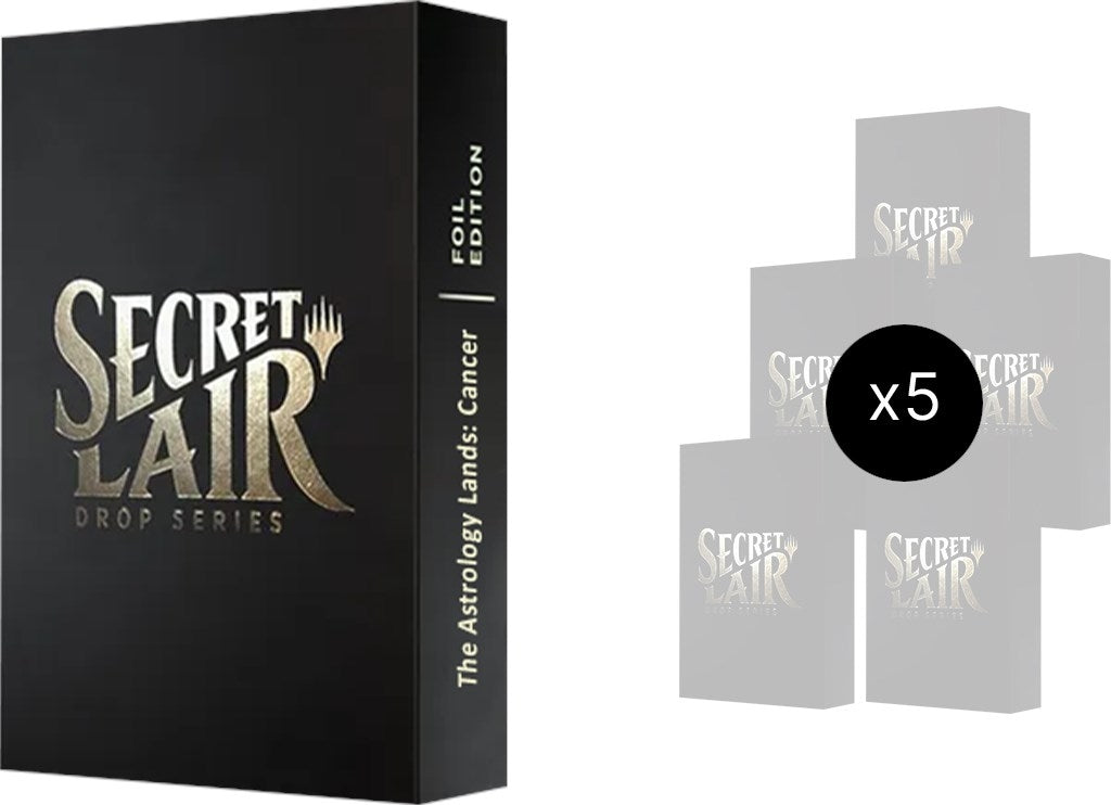 Secret Lair Drop: Astrology Lands (Cancer) Bundle - Traditional Foil Edition [SLD] - MTG Sealed