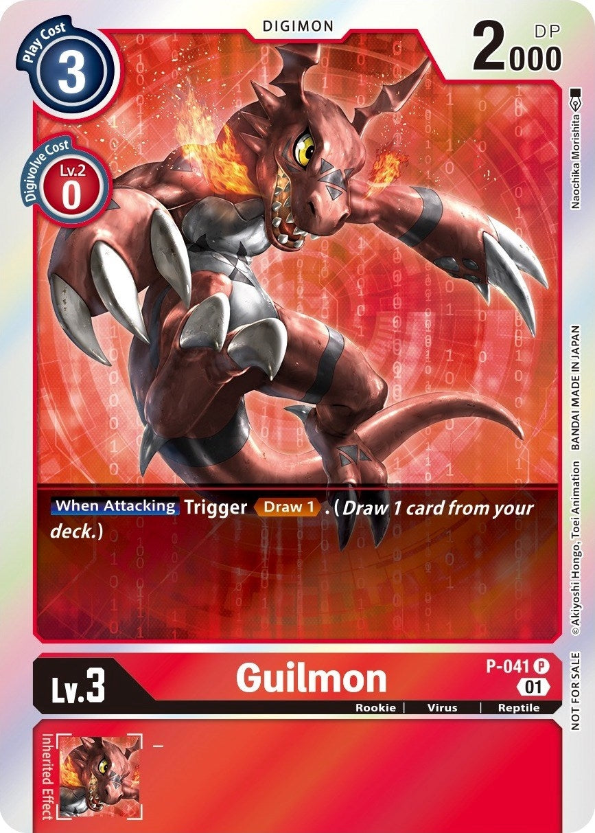 Guilmon (Gen Con 2022) (41) [D-PR] - Digimon Card Game Single