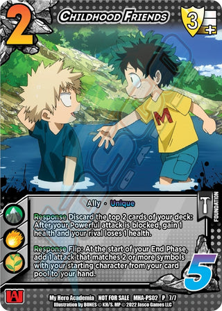 Childhood Friends (Provisional Showdown 2) (277) [MHAP] - UniVersus Single