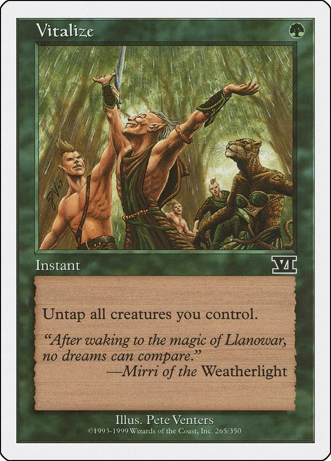 Vitalize (265) [6ED] - MTG Single