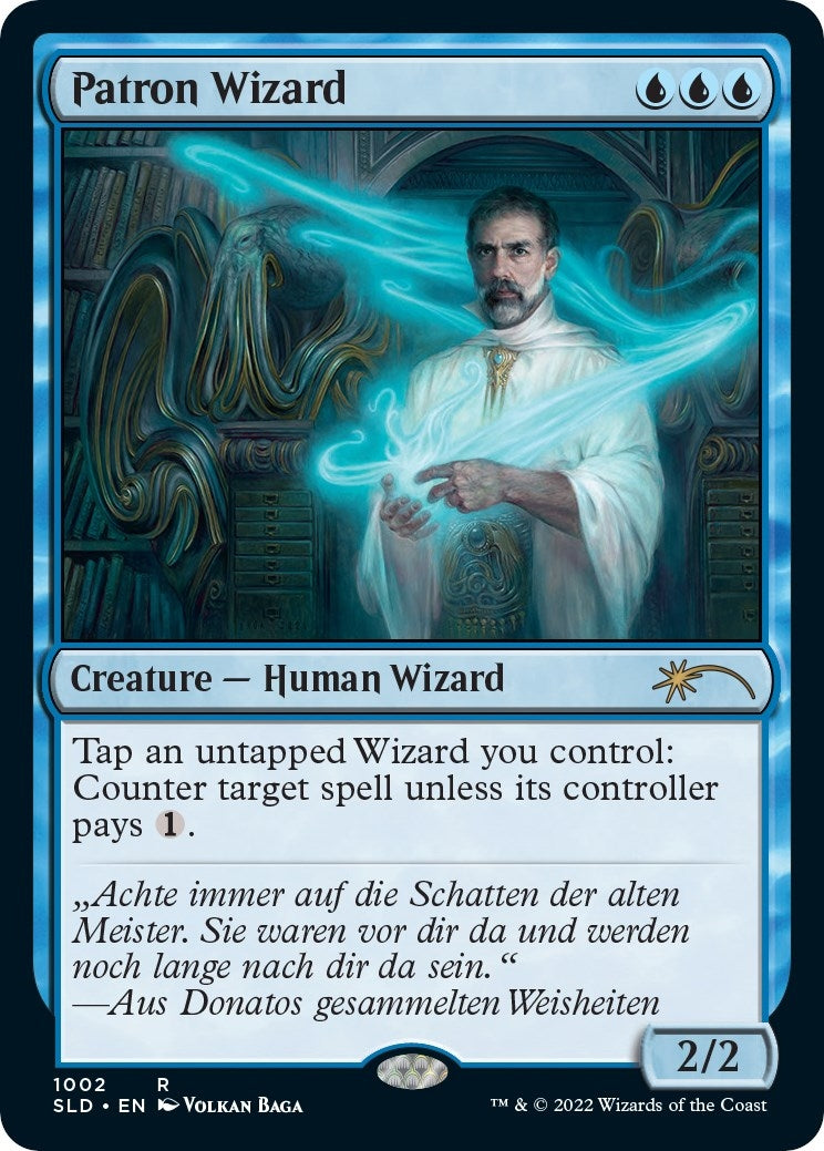 Patron Wizard (1002) [SLD] - MTG Single