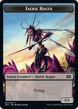 Faerie Rogue // Treasure Double-sided Token (0) [2X2] - MTG Single