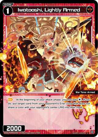 Iwatooshi Lightly Armed (4054) [WXDi-P04] - WIXOSS Single