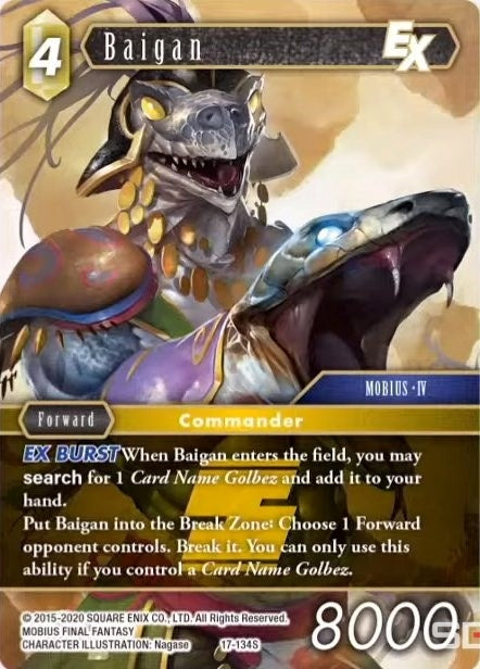 Baigan EX (17) [17] - Final Fantasy TCG Single