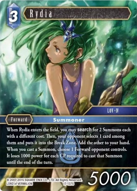 Rydia (Starter) (17) [17] - Final Fantasy TCG Single
