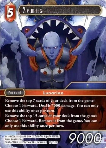 Zemus (17) [17] - Final Fantasy TCG Single