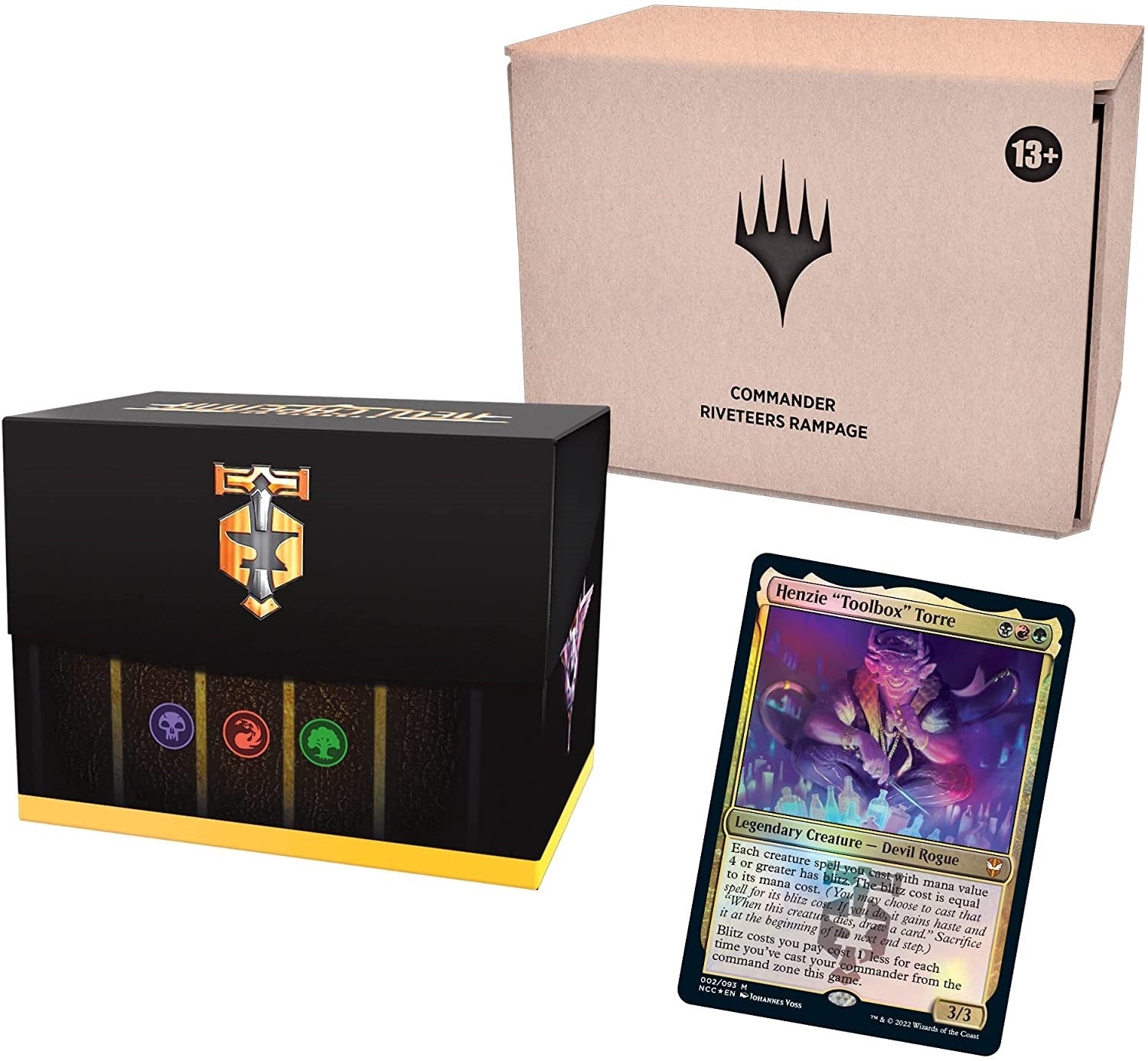 Streets of New Capenna Commander Deck - Riveteers Rampage (Minimal Packaging) [NCC] - MTG Sealed