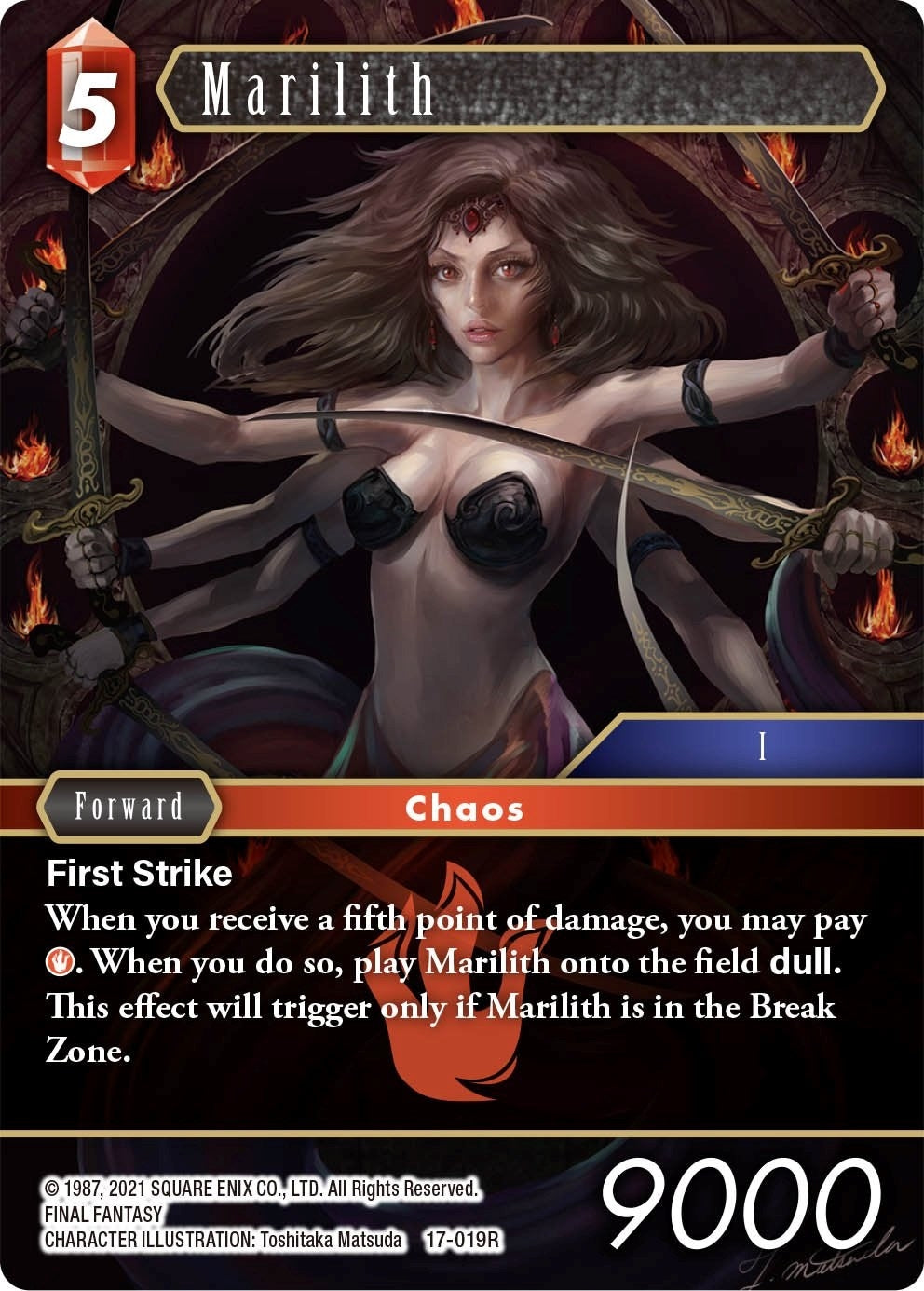 Marilith (17) [17] - Final Fantasy TCG Single