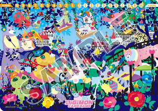 Digimon Card Game: Floral Fun Playmat - Playmats Sealed