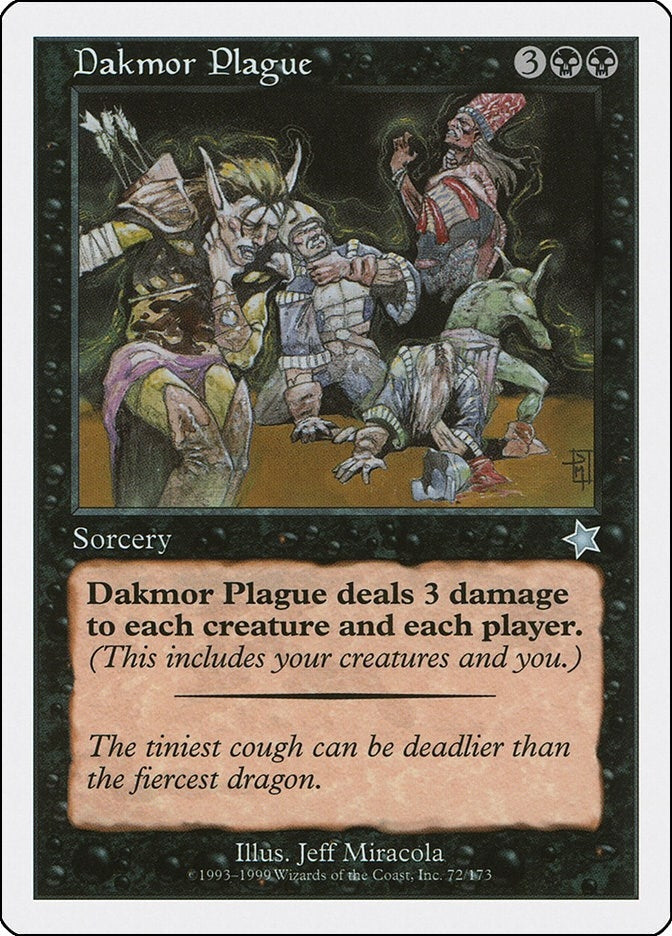 Dakmor Plague (72) [S99] - MTG Single