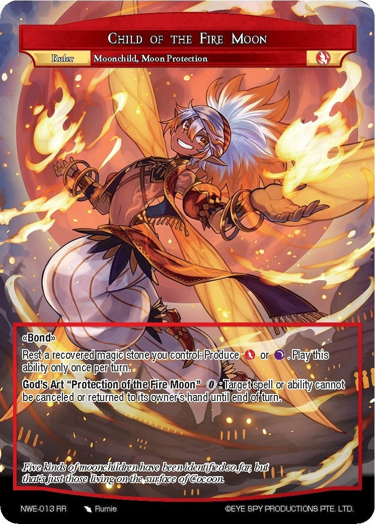 Child of the Fire Moon (13) [NWE] - Force of Will Single